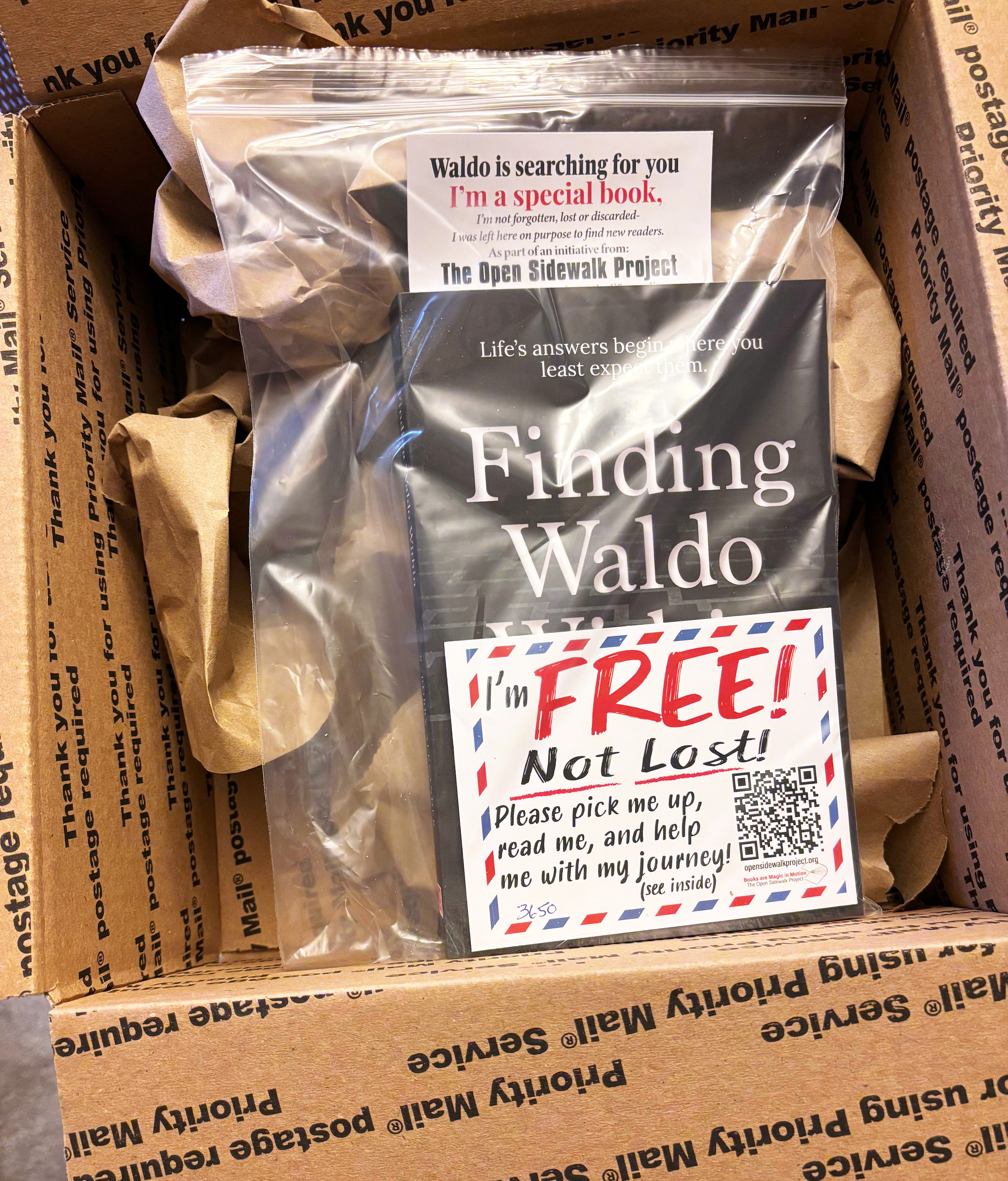 Photo of another founder release of Finding Waldo Within