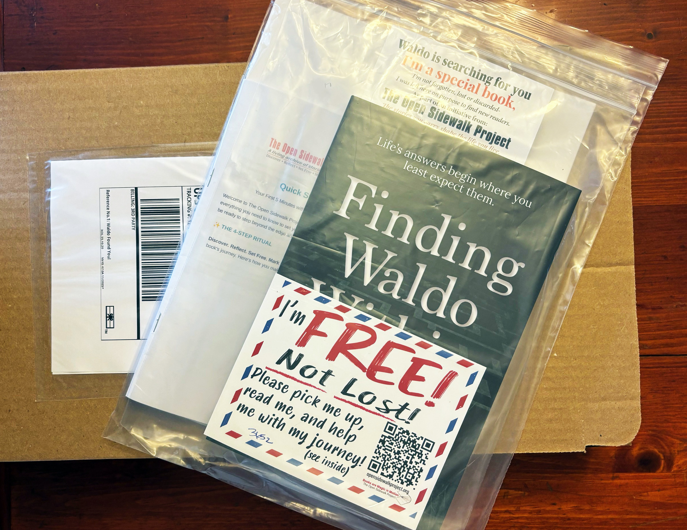 Photo of another founder release of Finding Waldo Within